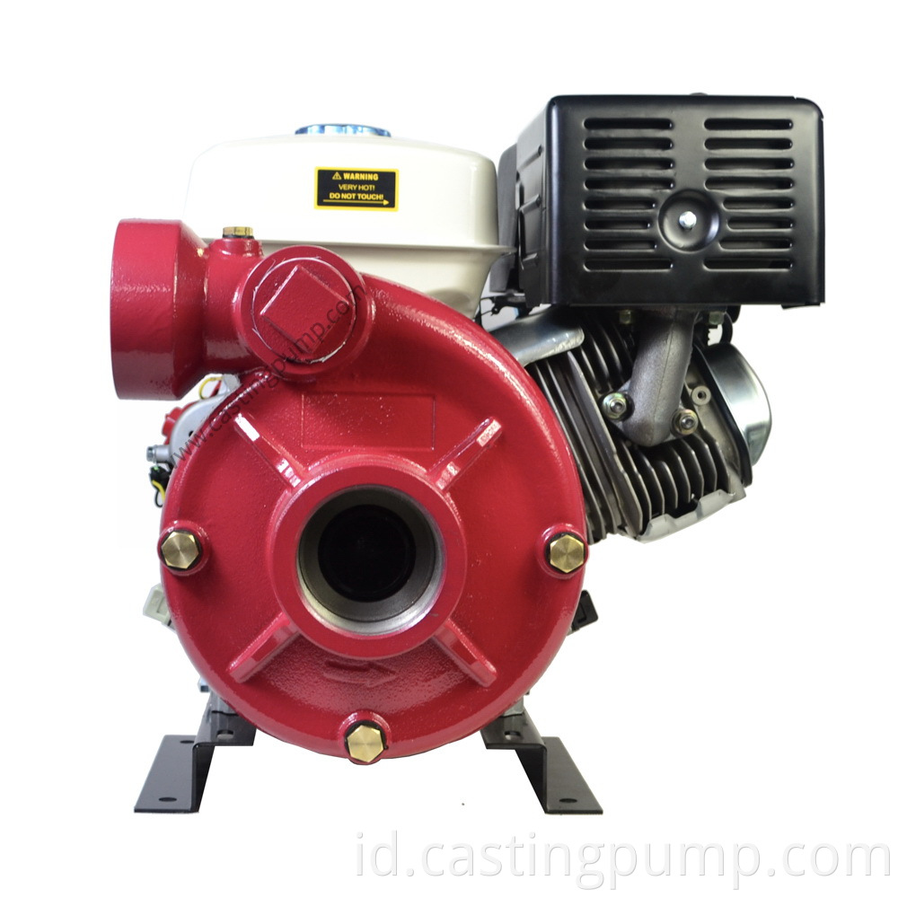 4” casting iron pump with gasolineengine (2)